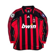 AC Milan 2007/2008 Home Long Sleeve Jersey – Kaka #22 JERSEY