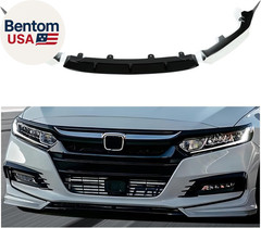 Front Bumper Lip Splitter Compatible with 2018-2022 Honda Accord 4Dr Sedan Air D