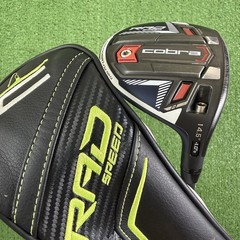 Cobra Radspeed 3 Wood Peacoat Tour Issue 14.5 Fujikura Motore Stiff -1/2” Short