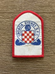 Croatia Sydney Football Soccer Club Breast Patch From 1984 Vary Rare