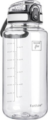 32 Oz Clear Tritan Water Bottle Bpa-Free & Leak-Proof Wide Mouth With Anti-Dust