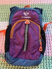Ivy Green Kids Hydration Backpack (bladder Not Included) Magenta Reflective
