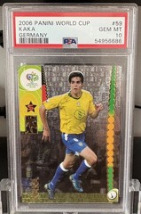2006 Panini World Cup Kaka Germany #59 GEM MT 10