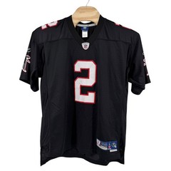 Reebok Jersey Mens Large Tall Black Matt Ryan #2 Atlanta Falcons Onfield NFL