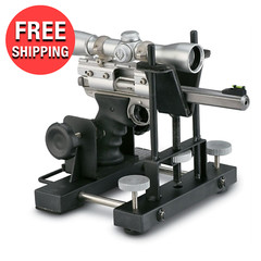 Adjustable Pistol Handgun Sighting Bench Rest Sight 5 Shots Target Practice NEW