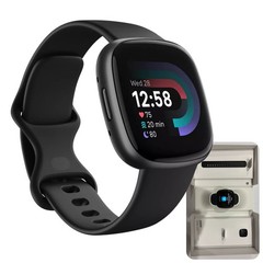 Fitbit Versa 4 Health & Fitness Smartwatch with GPS, Authentic – Open Box