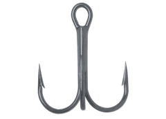 VMC 9650BN BLACK NICKEL/1X-STRONG ROUND TREBLE CARBON HOOKS/CHOOSE SIZE/PACKAGE