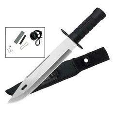 15 Inch Tactical Hunting Fixed Blade Rambo Knife Bowie with Survival Kit