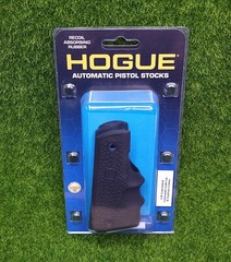 Hogue 1911 Government Model Rubber Grip with Finger Grooves, Black – 45000