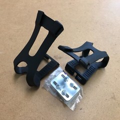 New VP Components Nylon Bicycle Pedal Toe Clips VP-792 Black Size Large