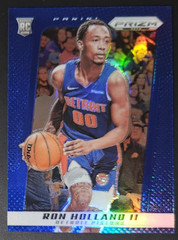 Ron Holland II 2024-25 Prizm Deca BLUE PRIZM Parallel Rookie Card (#’d 062/149)