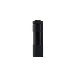 9 LED White Light Flashlight Aluminium Mini Torch Outdoor Portable Travel Lamp
