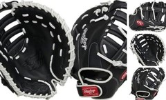 Rawlings | SHUT OUT Fastpitch Softball First Base Mitt | Left Hand Throw | 12″