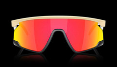 Oakley Sutro Lite Sweep Cycling Sunglasses Shield Wrap Beige/Red Mirrored UV400
