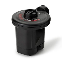 Electric Air Pump Quick Fill AC 120V 3 Nozzles Inflatable Mattress Pool Toy