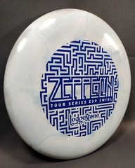 💥Discraft Zeppelin Esp Swirl TS Ledgestone Blendy Grey/Blue & Matte Blue Stamp