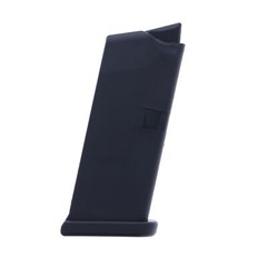 Glock 43 9mm 6 Round Factory Magazine Black Polymer MF43106 G43