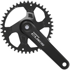 Shimano CUES FC-U4000-1 Crankset – 175mm, 9/10/11-Speed, 42t, Riveted, Square