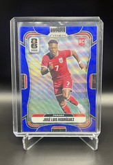 José Luis Rodríguez RC /55 Blue Wave – 2026 Panini Prizm World Cup