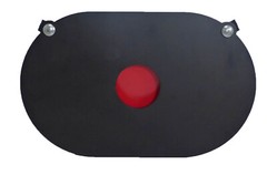 AR500 Steel Shooting Targets 10″ x 16″ Bullseye 3/8″ Gong Tactical Scorpion