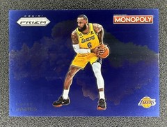 2022 Panini Prizm Monopoly Color Blast LeBron James #CB10