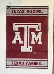 PREMIUM GOLF TOWEL- TEXAS A & M – New Old Stock – Vintage 90s