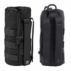 Outdoor Tactical Molle Water Bottle Bag Military Hiking Belt Holder Kettle Pouch