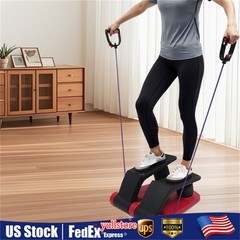 5 Gear Air Twist Stepper Exercise Machine with LCD Display Home Fitness 330 lb