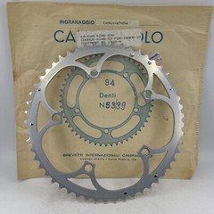 NOS VINTAGE Campagnolo CHORUS & ATHENA 135mm BCD 52-tooth Chainring Silver