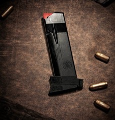S&W Bodyguard 2.0 | Factory Extended Magazine Pinky Extension – Carbon Black