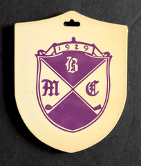 vtg – PGA golf bag tag – MOUNTAIN BROOK CLUB – Course gc – Birmingham AL