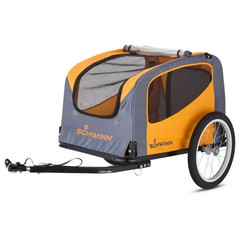 Schwinn Rascal Pet Trailer for Bicycles, 16-Inch Wheels, 50 lb Capacity
