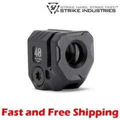 Strike Industries QUAD Micro Pistol Comp for 1/2-28 Barrel (9mm/357 SIG)