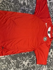 Nike Board of control for cricket in India jersey shirt (Size S) RED