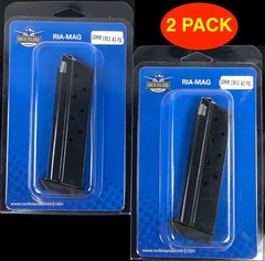 Rock Island Armory 10mm 1911 A-1 8 rd Blued Steel Magazine **2 PACK** – 10777