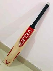 Custom Made VELES SPORTS English Willow Cricket Bat Big Thick (Nature In India)
