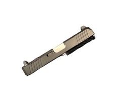 Complete Assembled Zoom Slide Polished Stainless Barrel Tall Sights G19 Gen 3