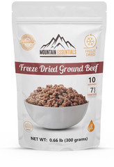 Freeze-Dried Ground Beef – Pre-Cooked and Ready-To-Eat Hamburger Meat | Everyday