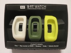 NEW B Fit Interchangeable Set of 3 Silicone Bands No Watch