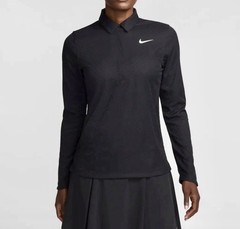 NWT $90 Nike Tour Victory Dri-FIT ADV Golf Polo Shirt Wmn S-Tall FD5432-010