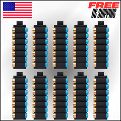 7 Rounds Shell Card Holder, Buttstock 12/20 Ga Side Saddle Shell Carrier 10 Pack