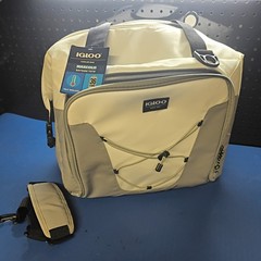 Igloo Bayside 36 can soft sided cooler bag white/gray new
