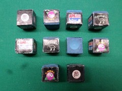 CAMEL CIGARETTES POOL CHALK, APA APPROVED, MADE BY NTC A NEVER AGAIN COLLECTIBLE