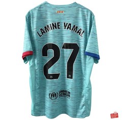 Authentic Nike Barcelona 2023/24 Third Jersey – Lamine Yamal 27. L, Exc Cond.