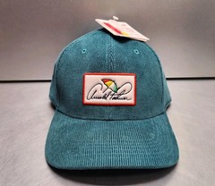 New Puma Golf x Arnold Palmer Cap Hat Adjustable Snapback Unique Corduroy Green