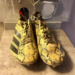 adidas Adizero Electric Football Cleats Beige/Black Men’s US 8