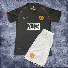 2018 Manchester United Kids Retro Away Soccer Kit – Cristiano Ronaldo Edition
