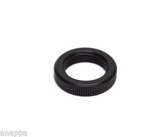 5/8-24 (5/8×24) Steel Lock Nut (Jam Nut) – Black Oxide Finish – New