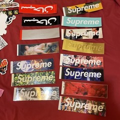 supreme sticker Bundles of 3 Stickers+supreme special box logo sticker （Random ）