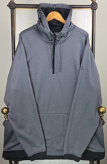 UNDER ARMOUR Size 4XL 1/2 Zip Fleece Lined Hooded Sweatshirt Hoodie ColdGear